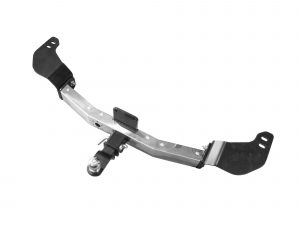 Фаркоп с накладкой из нерж. TOYOTA LC 200 с 2007 - съемный квадрат