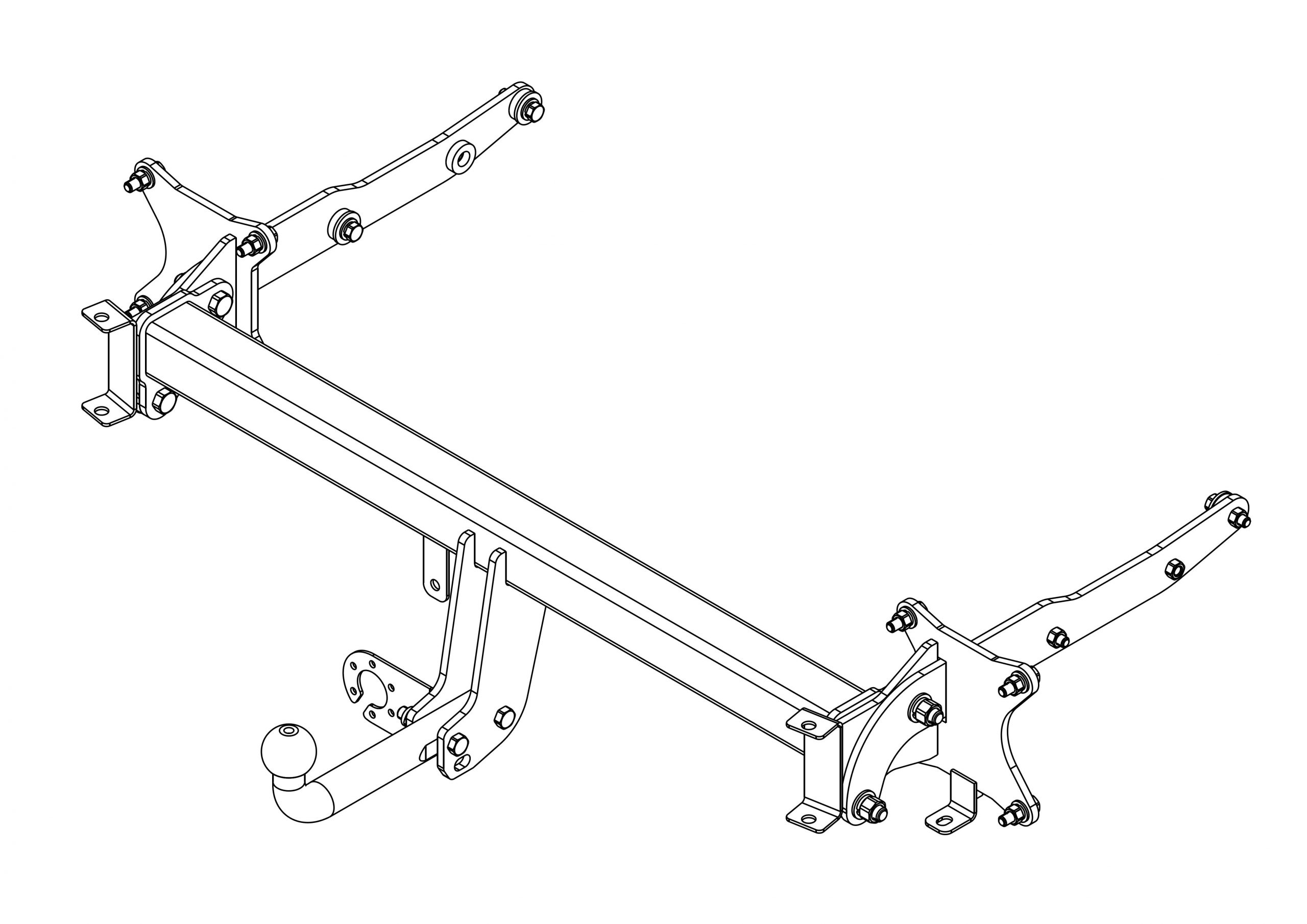 ТСУ MERSEDES GL (2005-2016)  GLE (2016-)  GLS (2016-)  ML (2005-2015)