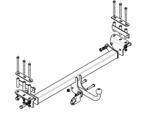 ТСУ NISSAN PATROL GR (01.1998-2004)