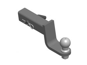 ТСУ TOYOTA (Узел сцепной с занижением 90 в сборе US-2 50х50 с шаром E)