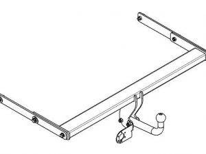 ТСУ SKODA SUPER B (2008-2013)