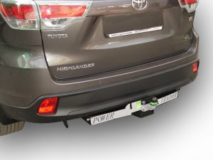 ТСУ для TOYOTA HIGHLANDER (XU50) 2013-...  (С НЕРЖАВЕЮЩЕЙ ПЛАСТИНОЙ)